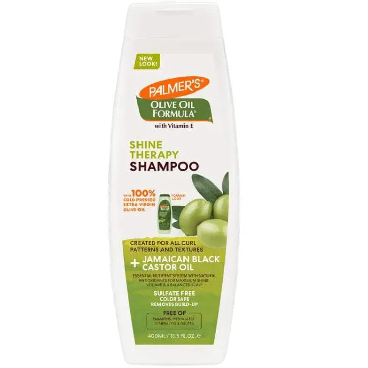 Palmer's Olive Shampoo parabens Sulfate free for frizzy prone hair Smooth formula formula 400ml