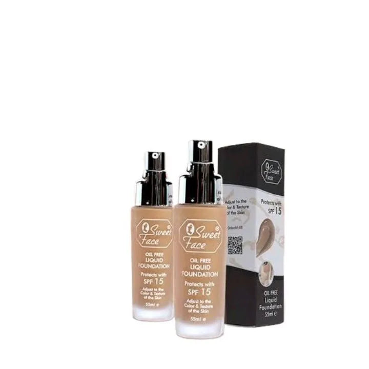 Sweet Face Perfect Coverage Liquid Foundation Waterproof And Oil Control