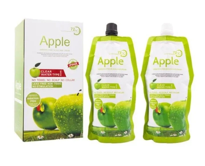 Apple Hair Color 72 Natural Black Imported