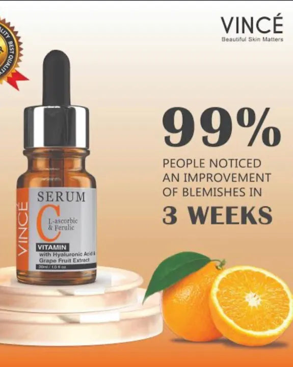 Vincey Vitamin C Face Serum Remove Finelined And Dullness