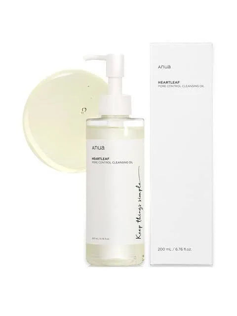 Anua HeartLeaf Pore Control Cleansing Oil 200ML*_ Made in Korea ( Master Dupe )