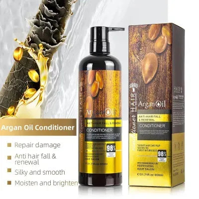 Argan Oil Extract Protein Conditioner & Anti-Hari Fall Renewal 900ml