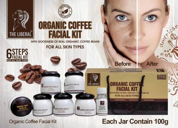 *THE LIBERAL*6 stepsCoffee Faical kit