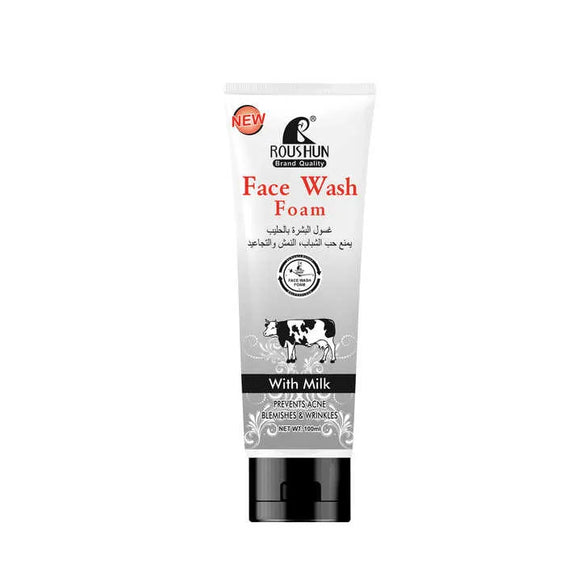 Roushun face wash foam milk extract 100ml