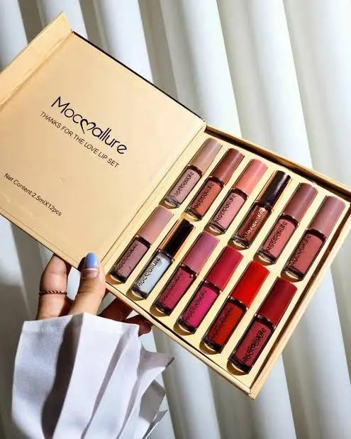 Mocallure 12 piece Lipgloss Gift Set