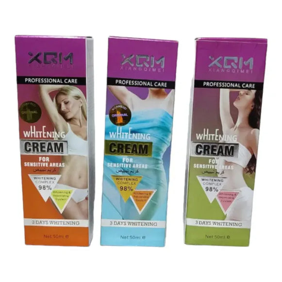 XQM Whitening Cream for Sensitive Areas: Reveal Brighter, Smoother Skin Gentle & Effective-1piece