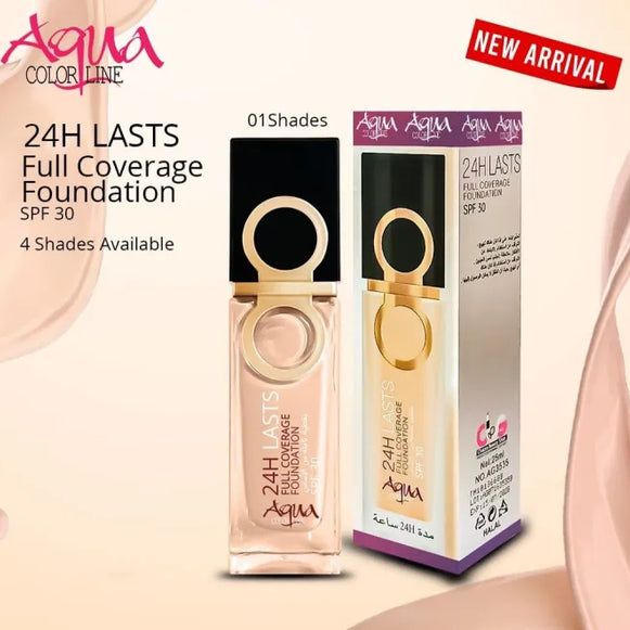 Aqua ColorLine 24H Last Spf30 Full Coverage Foundation