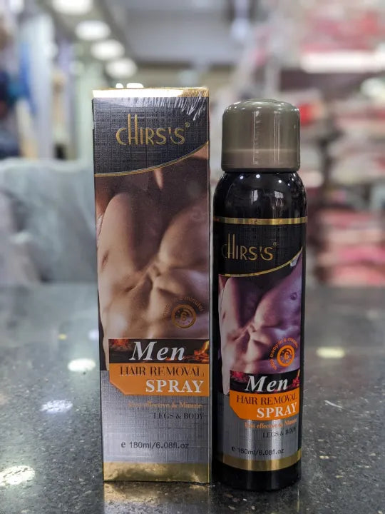 Chirs's Men Fast Effective & Painless Hair Removal Spray For Legs & Body Excellent Quality